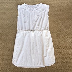 New Athleta White Sleeveless Dress sz 12L Ret $69
